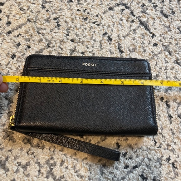 Fossil TIEGAN MULTI BLACK wallet wristlet - Picture 4 of 5